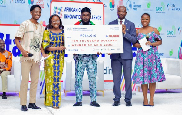 Rôbalôtô, start-up togolaise gagnante du premier prix Africa Climate Innovation Challenge Afrique francophone