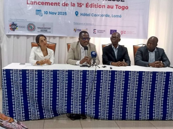 Togo : la 15ème Semaine mondiale de l’entrepreneuriat met l’accent sur la créativité et l’inclusion économique